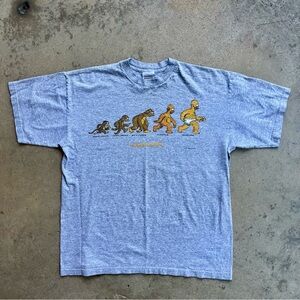 Vintage Stanley Desantis Homersapien Simpsons T-Shirt XL USA 90s